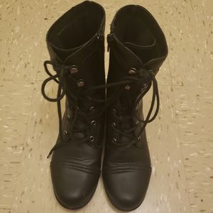 American Rag Black Combat Boots